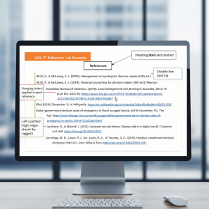 Reference Formatting