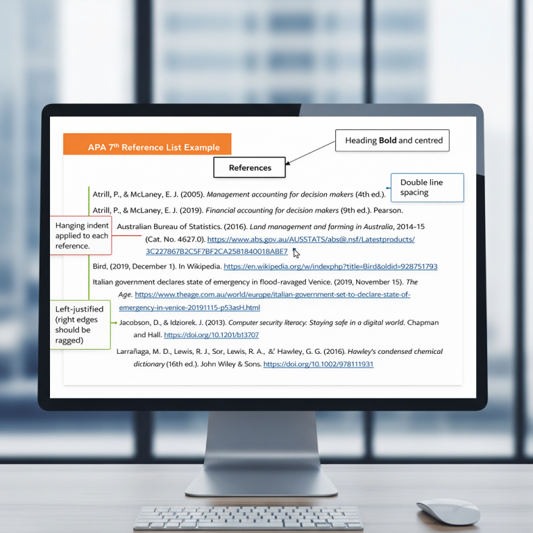 Reference Formatting